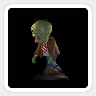 3D zombie Sticker